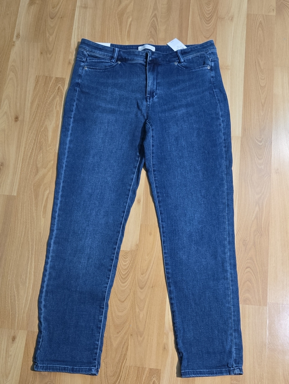 J.Jill Denim Slim Boyfriend Straight Leg Jeans Size 12 NWT